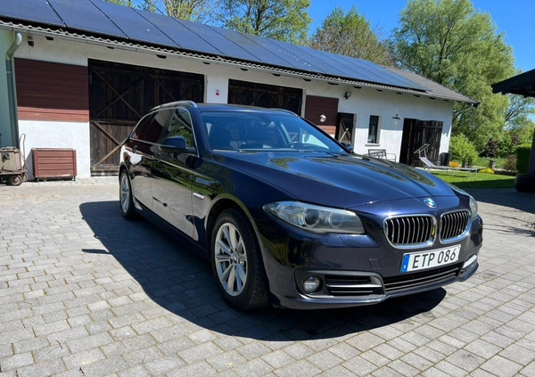 BMW Seria 5 cena 53700 przebieg: 230000, rok produkcji 2015 z Łeba małe 277